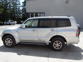 2002 MITSUBISHI MONTERO LIMITED SILVER 4WD AT 3.5 193905